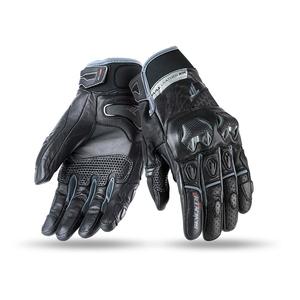 Guanti da moto SEVENTY DEGREES SD-N32 nero-grigio