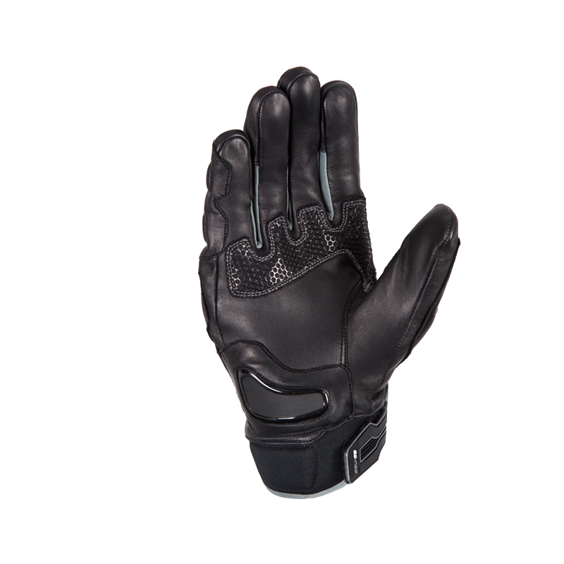 Guanti da moto SEVENTY DEGREES SD-N32 nero-grigio