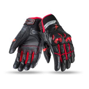 Guanti da moto SEVENTY DEGREES SD-N32 nero-rosso