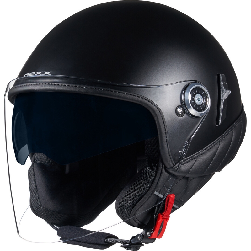 Casco moto aperto NEXX SX.60 Artizan nero Saldi