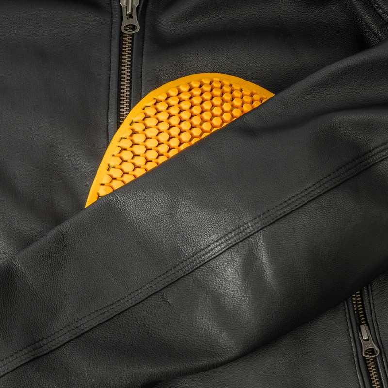 Giacca da moto Ozone Striker nera Saldi
