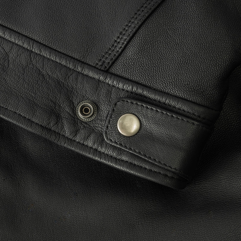 Giacca da moto Ozone Striker nera Saldi