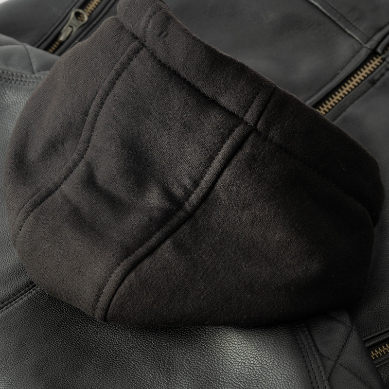 Giacca da moto Ozone Striker nera Saldi
