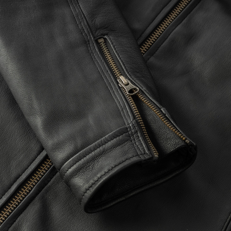 Giacca da moto Ozone Striker nera Saldi