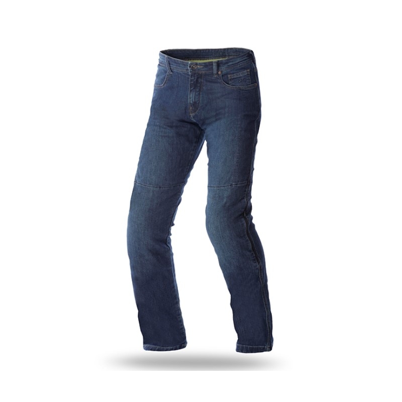 Jeans moto SEVENTY DEGREES SD-PJ2 blu