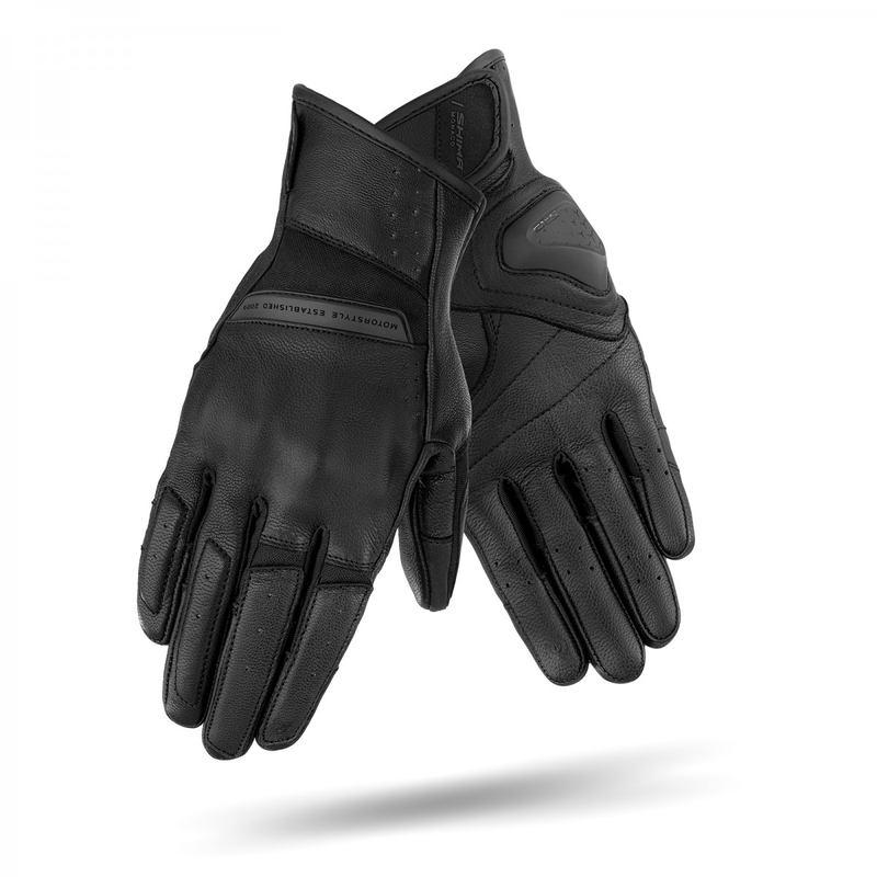 Guanti da moto da donna Shima Monaco nero
