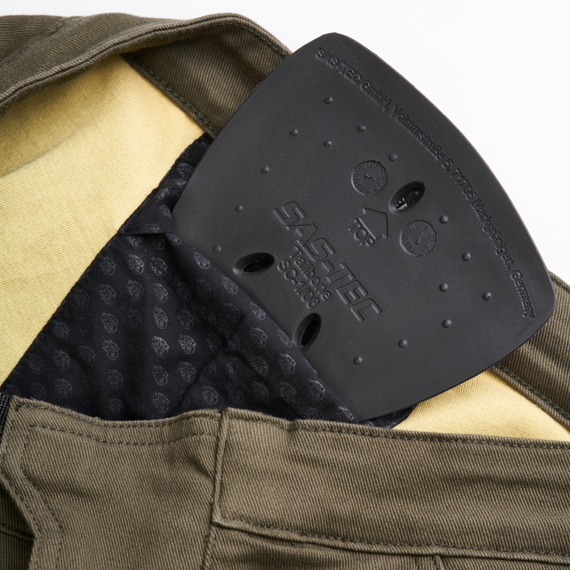 BROGER Alaska II jeans da moto verde oliva Saldi