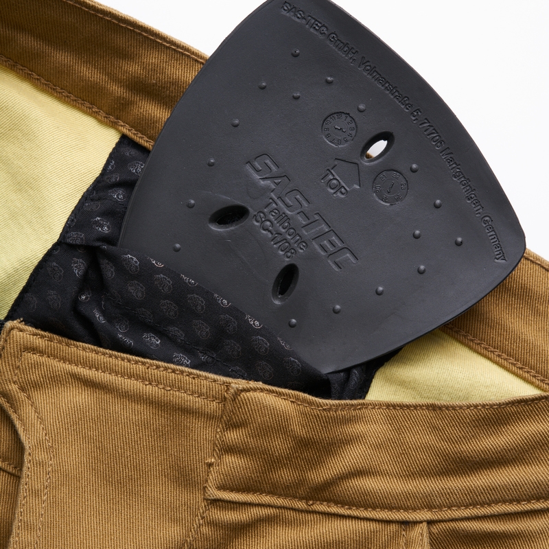 Jeans da moto BROGER Alaska II marrone chiaro