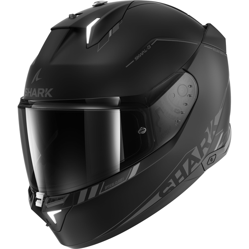 Integrální přilba na motorku SHARK Skwal i3 Blank SP černá matná