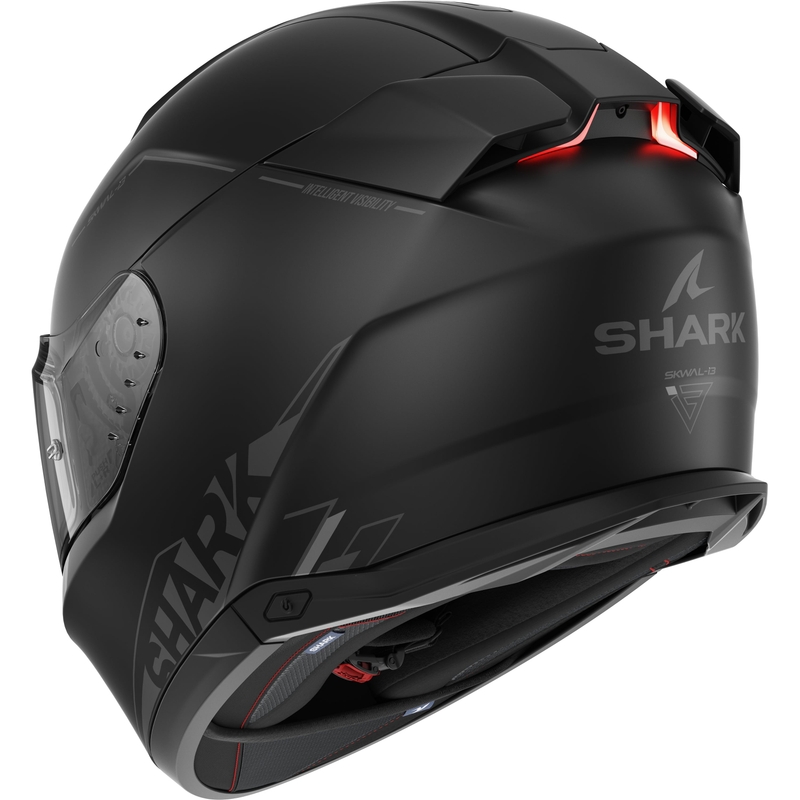 Integrální přilba na motorku SHARK Skwal i3 Blank SP černá matná