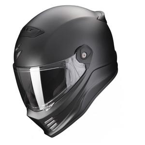 Casco moto SCORPION COVERT FX nero perla opaco