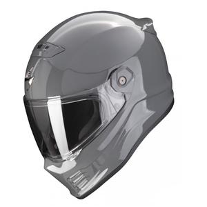 Casco moto SCORPION COVERT FX grigio cemento