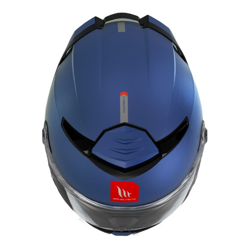 Casco moto integrale MT FF118SV Thunder 4 SV blu opaco Saldi