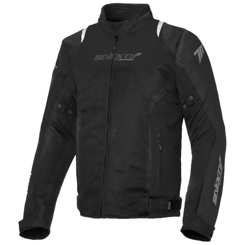 Giacca da moto SEVENTY DEGREES SD-JT32 nero-grigio