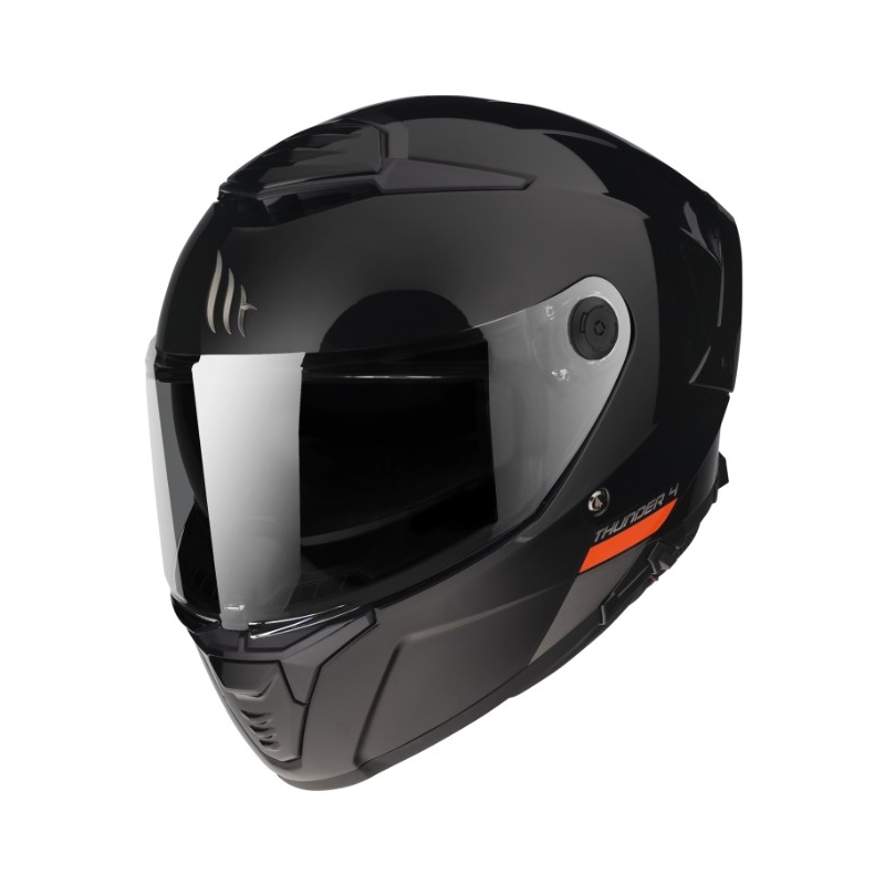 Casco integrale da moto MT FF118SV Thunder 4 SV nero lucido