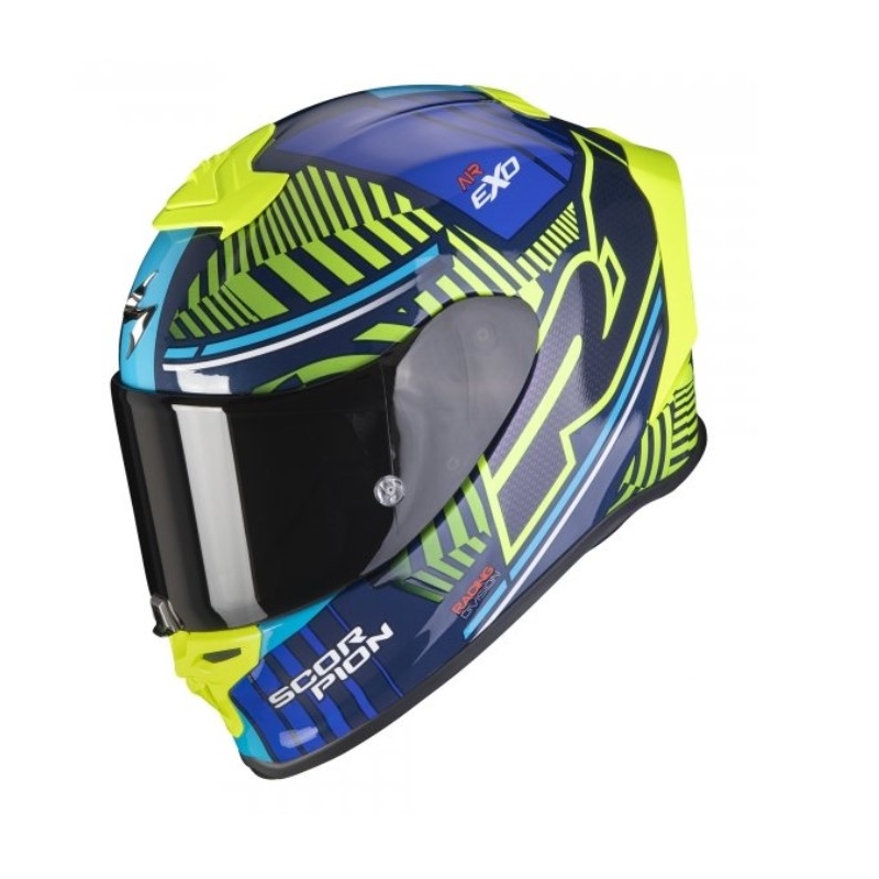 Integrální přilba Scorpion EXO-R1 EVO Air Victory modro-fluo žlutá