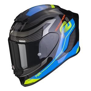 Casco moto integrale SCORPION EXO-R1 EVO AIR VATIS nero-blu