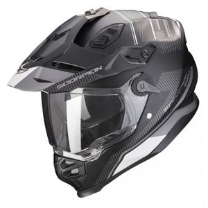 Casco moto enduro SCORPION ADF-9000 AIR Desert nero-argento