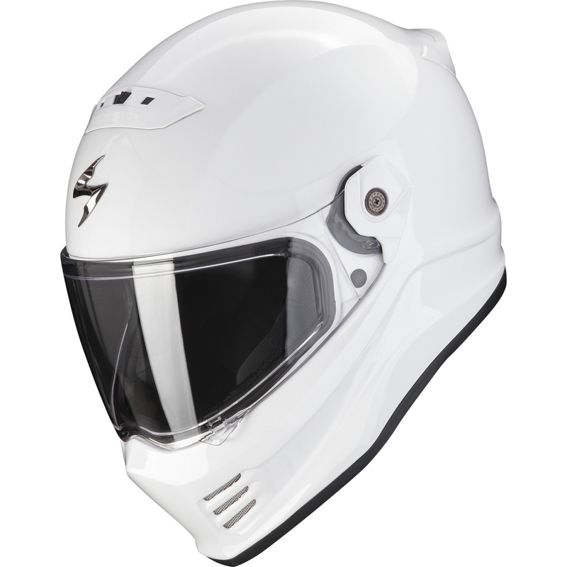 Casco moto integrale SCORPION COVERT FX bianco