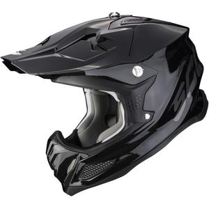Casco da motocross Scorpion VX-22 Air Solid nero