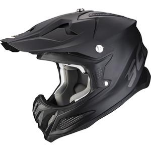 Casco da motocross Scorpion VX-22 Air Solid nero opaco