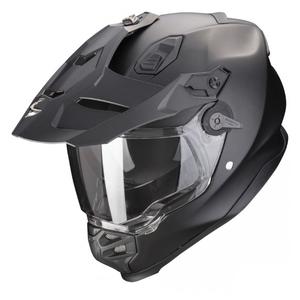 Casco moto enduro SCORPION ADF-9000 AIR Nero perla solido opaco
