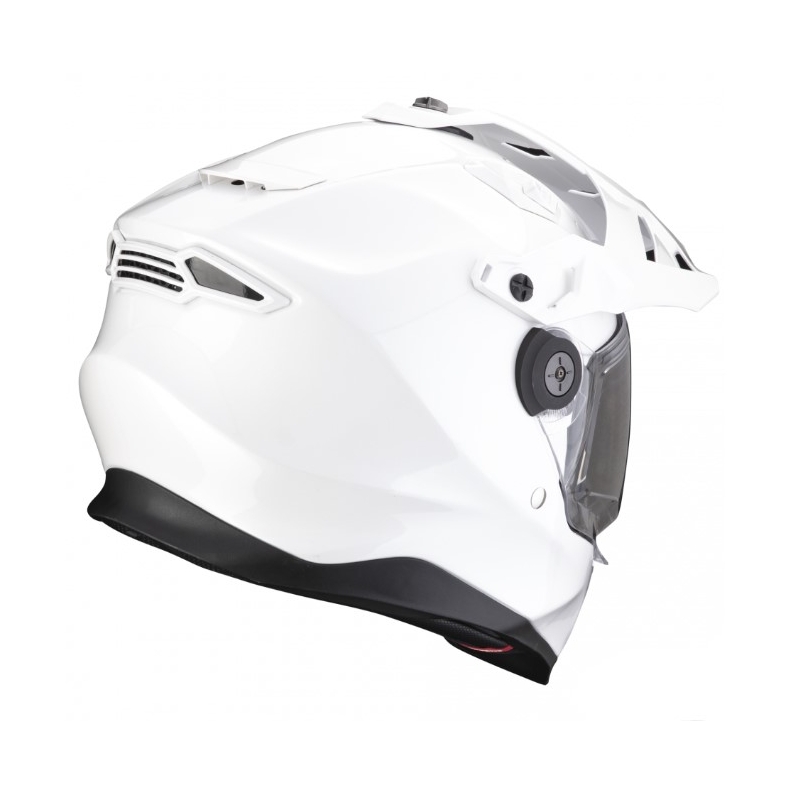 Casco moto enduro SCORPION ADF-9000 AIR Solido bianco perla