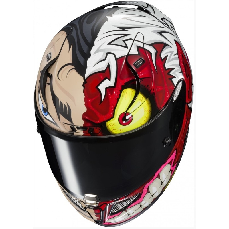Casco moto integrale HJC RPHA 11 TWO FACE DC COMICS MC1SF multicolore