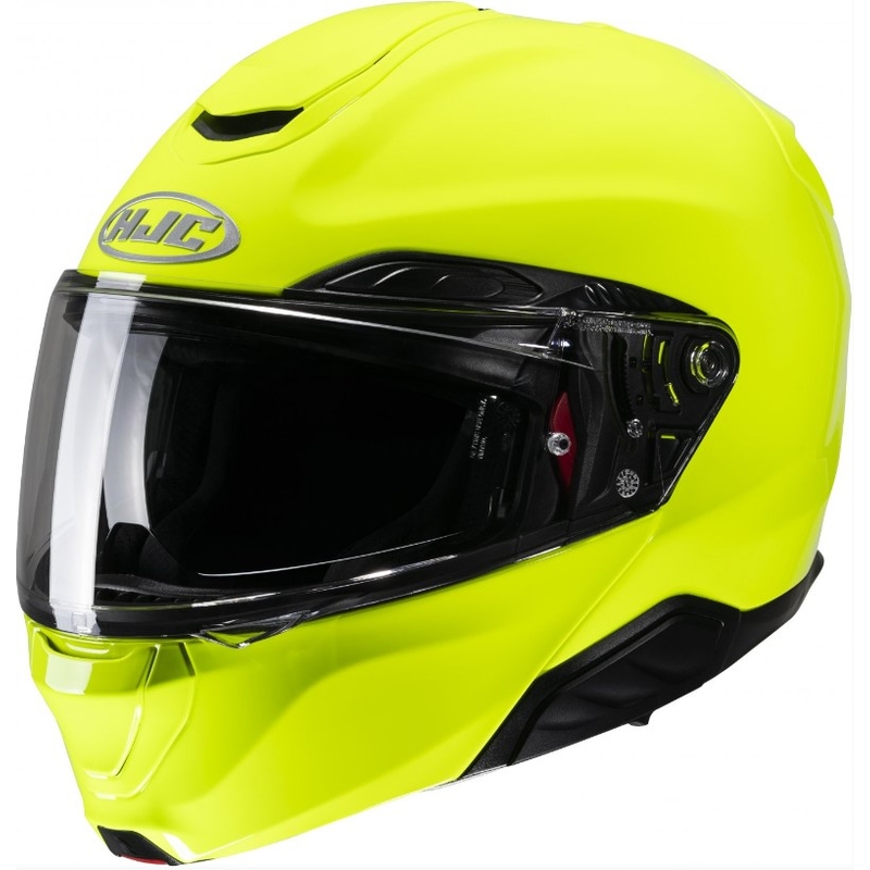 Casco moto apribile HJC RPHA 91 Solid verde fluo