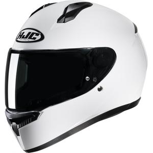 Casco moto integrale HJC C10 Solid bianco