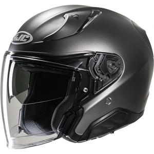 Casco moto aperto in titanio semi piatto HJC RPHA 31 Solid