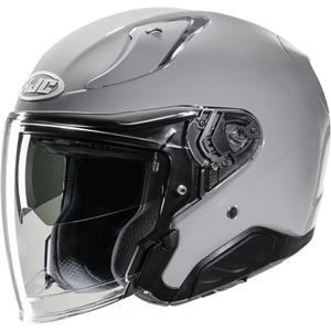 Casco moto aperto HJC RPHA 31 Solido n. grigio