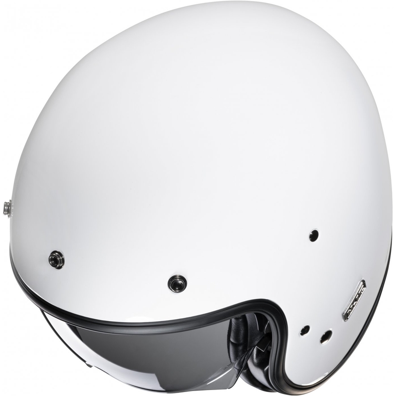 Casco moto aperto HJC V31 Solid bianco