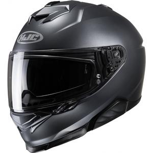 Casco moto integrale HJC i71 Solid Semi Flat antracite