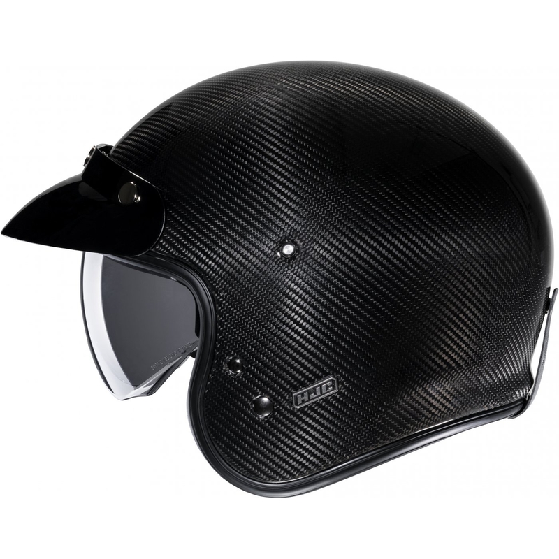 HJC V31 Carbon Open Casco nero