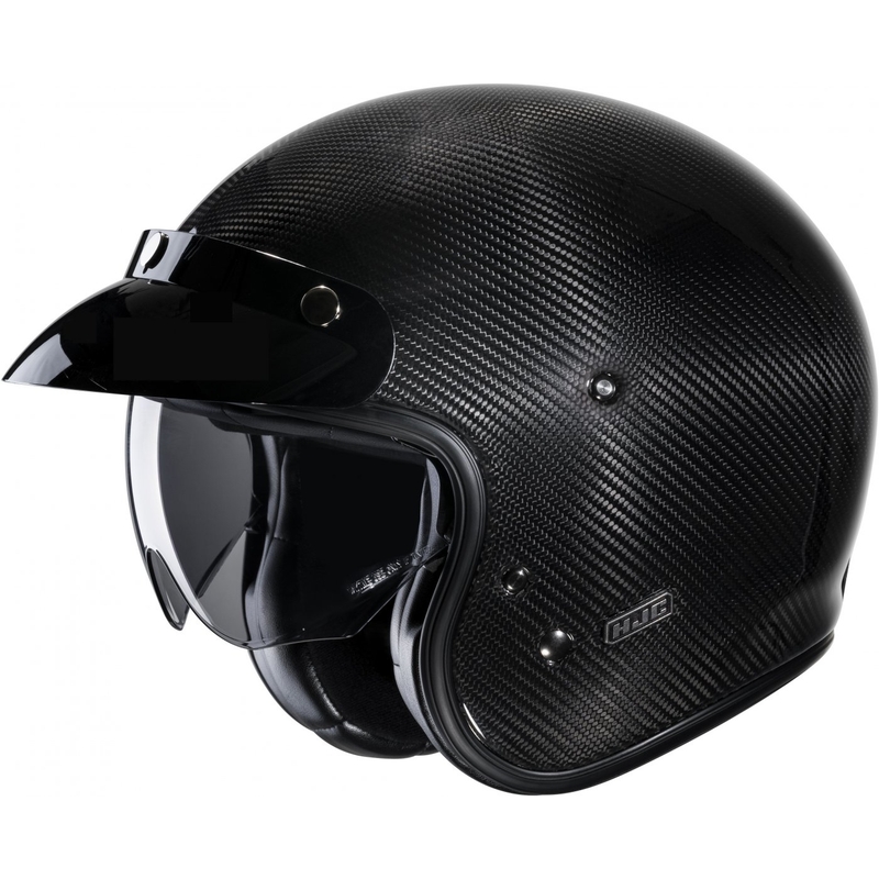 HJC V31 Carbon Open Casco nero