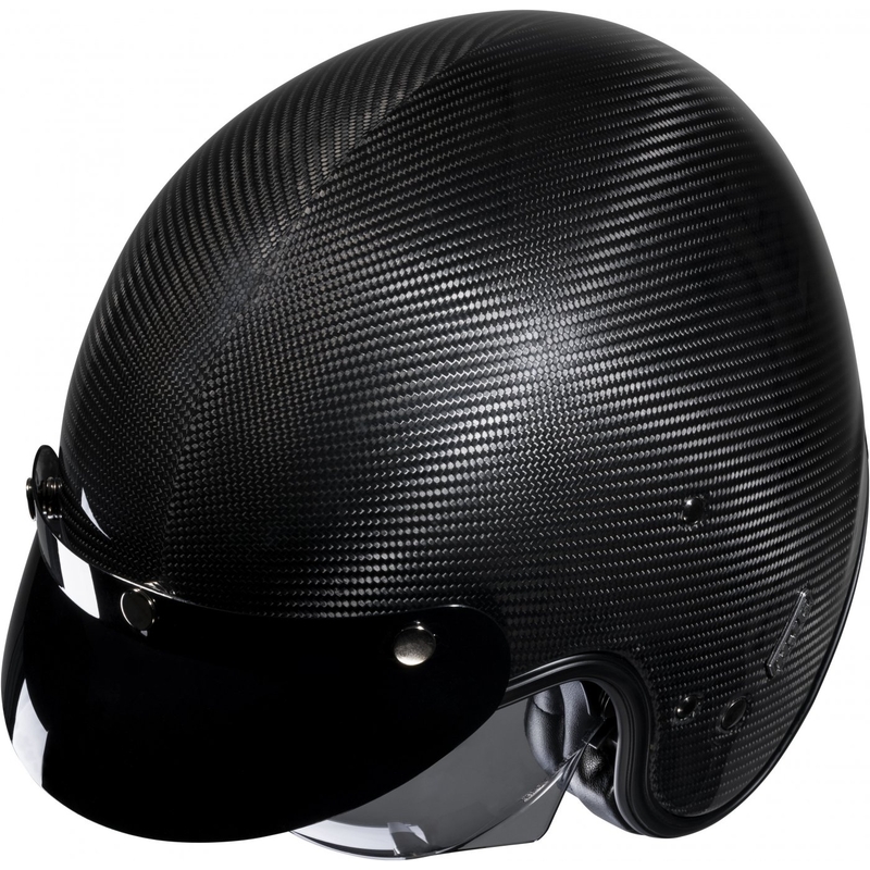 HJC V31 Carbon Open Casco nero