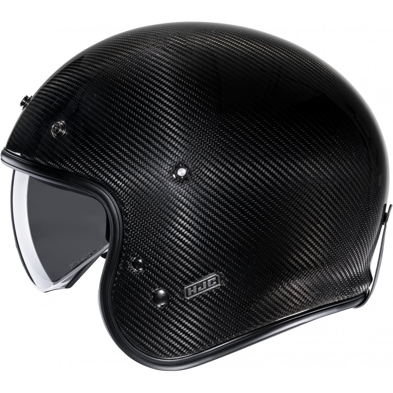 HJC V31 Carbon Open Casco nero