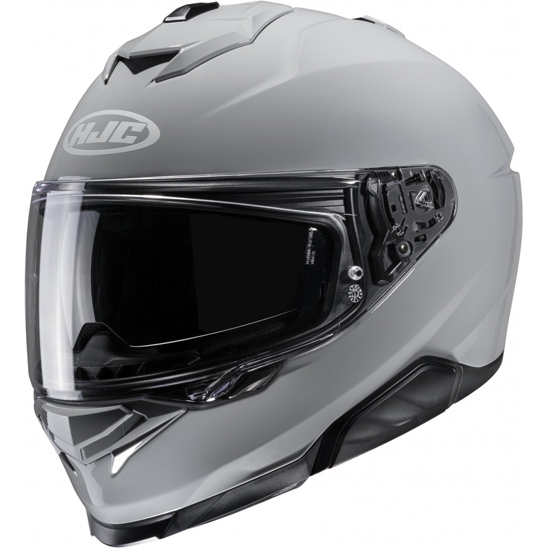 Casco moto integrale HJC i71 Solid n. grigio