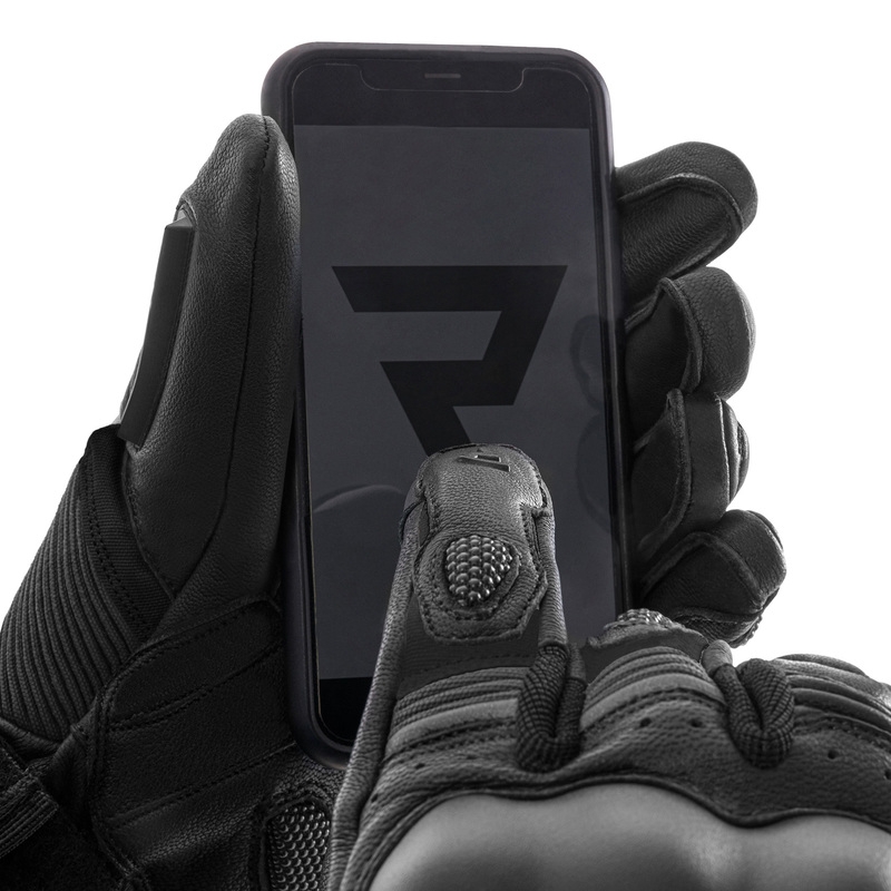 Guanti da moto Rebelhorn Range Nero