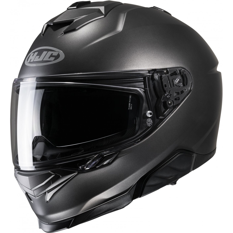 Casco integrale in titanio HJC i71 Solid Semi Flat