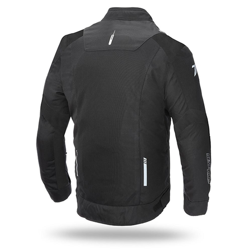 Bunda na motorku SEVENTY DEGREES SD-JR52 černá výprodej