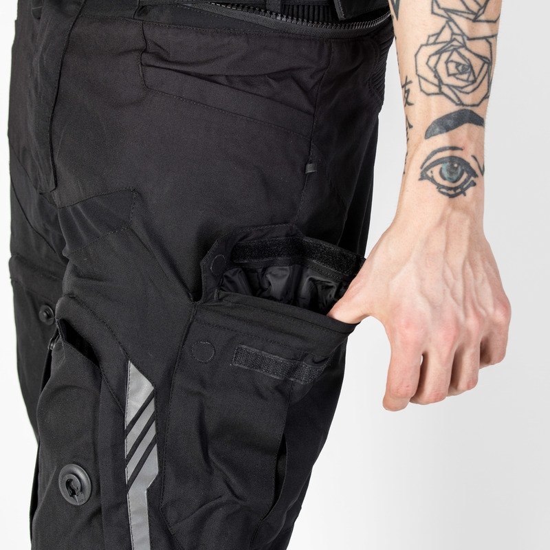 Rebelhorn Patrol Motorcycle Pants Nero Saldi