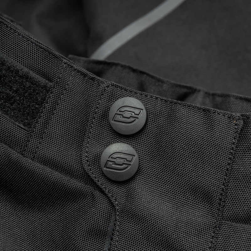 Pantaloni da moto da bambino Ozone Union Junior nero