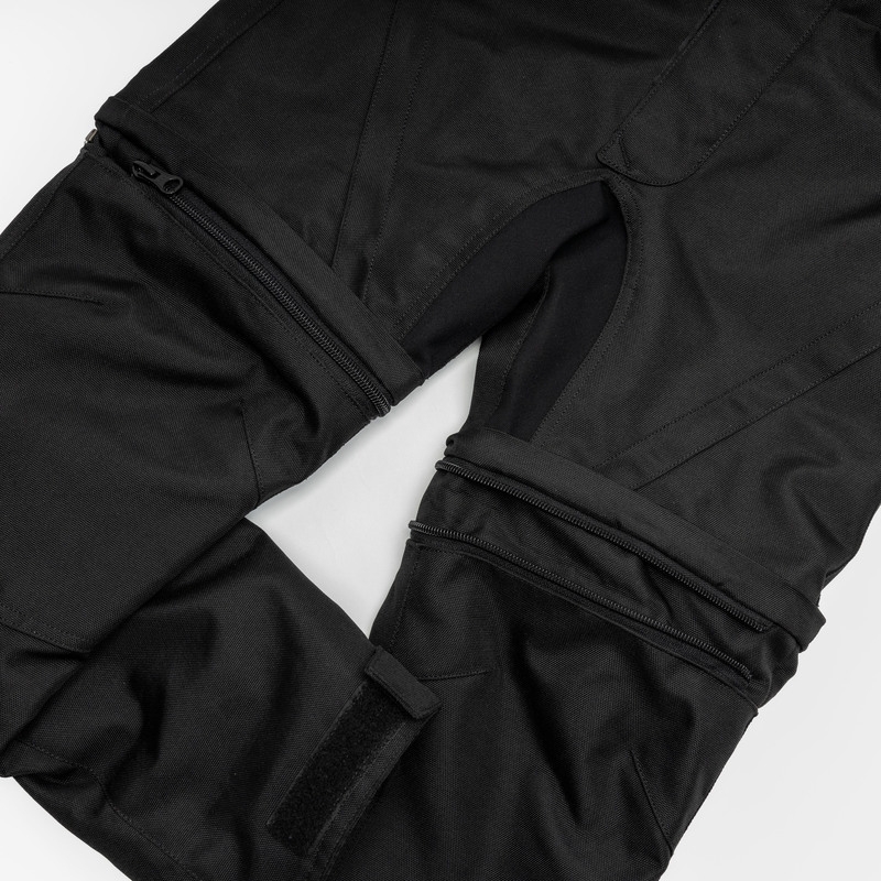 Pantaloni da moto da bambino Ozone Union Junior nero
