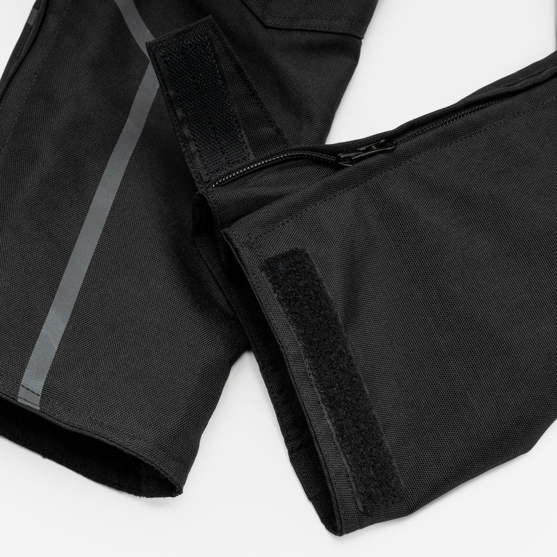 Pantaloni da moto da bambino Ozone Union Junior nero