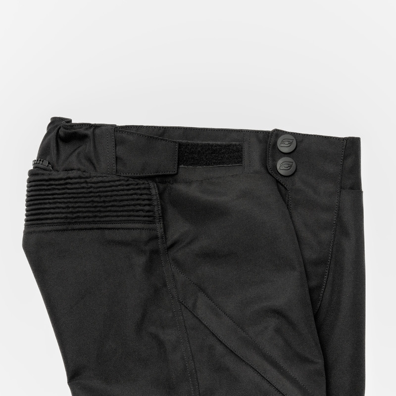 Pantaloni da moto da bambino Ozone Union Junior nero