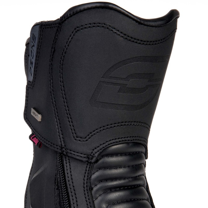 Stivali da moto da donna Ozone Rapid Black Matte