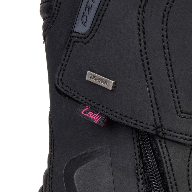 Stivali da moto da donna Ozone Rapid Black Matte
