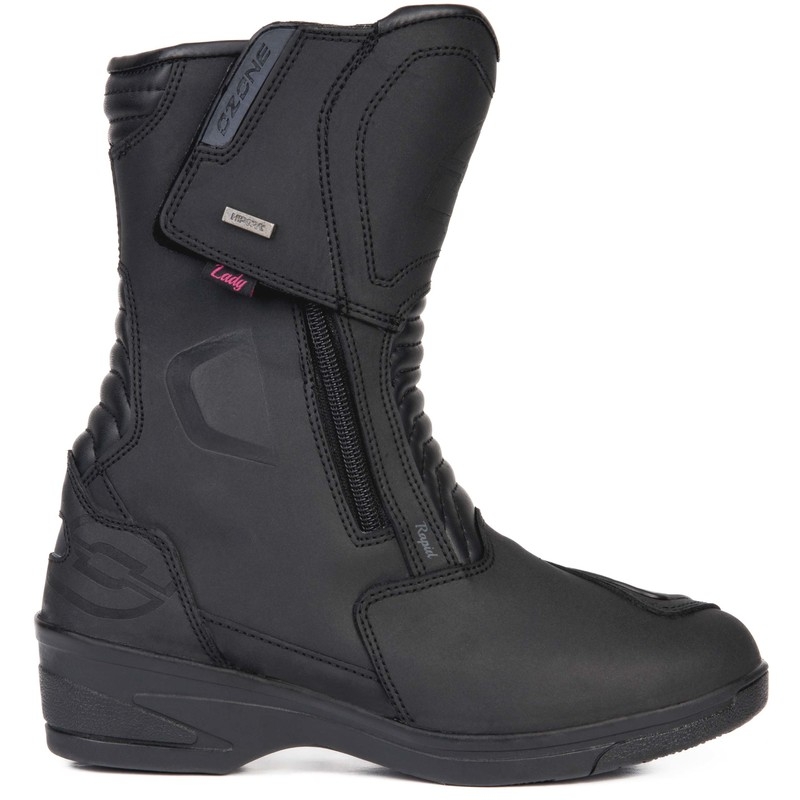 Stivali da moto da donna Ozone Rapid Black Matte